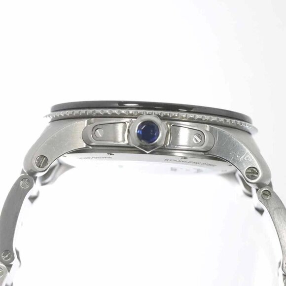 Cartier Calibre de Cartier Diver W7100057 Date Black Dial Mens Watch 90272881 - Picture 3 of 7